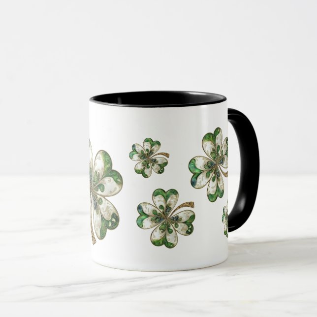 St. Patrick's Day Shamrock Mugg (Framsida höger)
