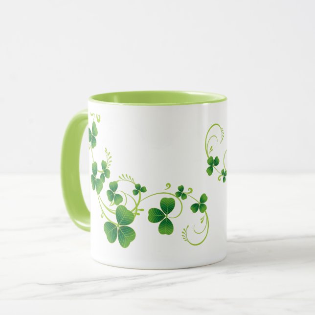 St. Patrick's Day Shamrock Mugg (Framsida vänster)