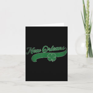 St. Patrick's Day Shamrock New Orleans Louisiana L Kort