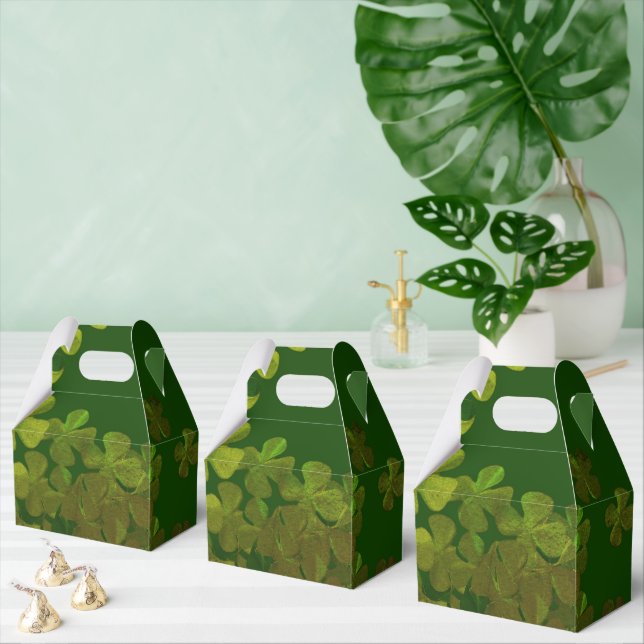 St. Patrick's Day Shamrock Presentaskar (Multipel)