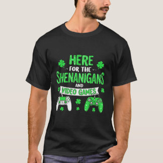 St patricks day Shamrock Shenanigans spelar Irish T Shirt