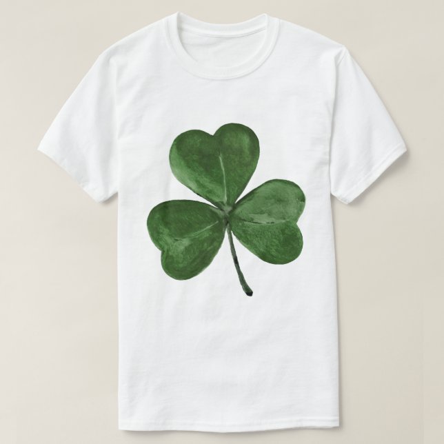 St. Patrick's Day Shamrock T-shirt (Design framsida)