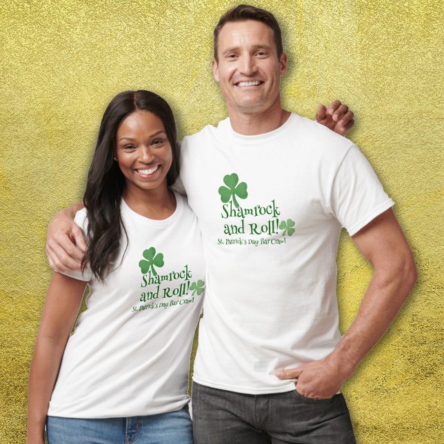 St. Patrick's Day Shamrock T Shirt (Skapare uppladdad)