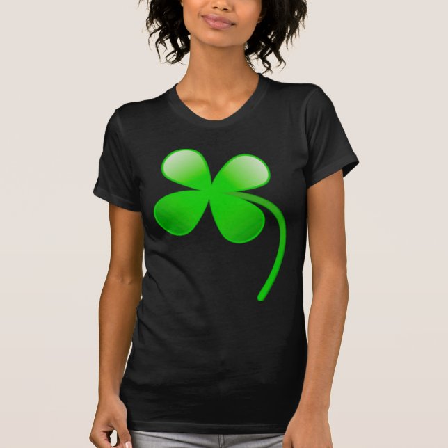 St. Patrick's Day Shamrock T-shirt (Framsida)