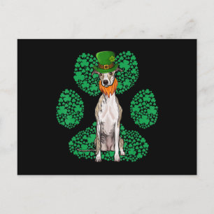 St patricks day Shamrock Tass Vykort