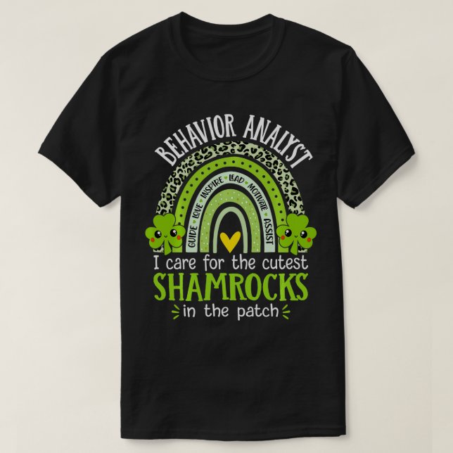 St patricks day Shamrocks ABA The T Shirt (Design framsida)