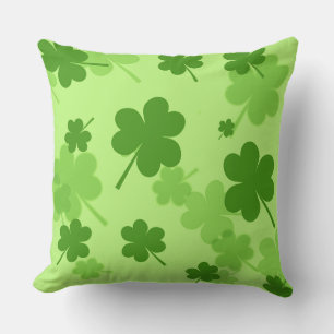St. Patrick's Day Shamrocks Dekorativ kudde