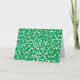 St patrick's day Shamrocks Kort