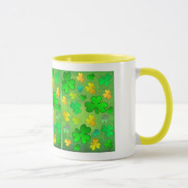 St. Patrick's Day Shamrocks Mugg