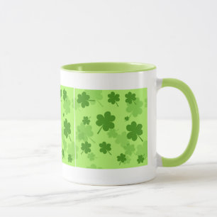 St. Patrick's Day Shamrocks Mugg