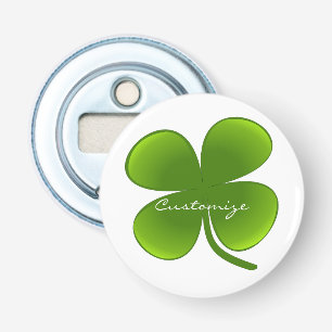 St patrick's day Shamrocks Thunder_Cove Flasköppnare