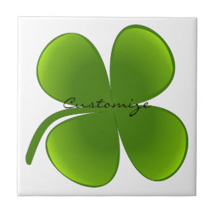 St patrick's day Shamrocks Thunder_Cove Kakelplatta