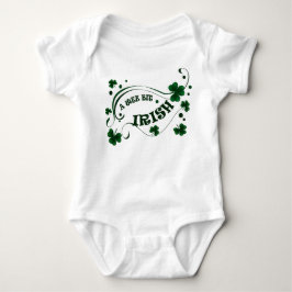 St. Patricks Day Shamrocks Wee Bit Irish Infants Tee Shirt