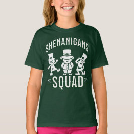 ST PATRICK'S DAY - SHENANIGANS SQUAD T SHIRT