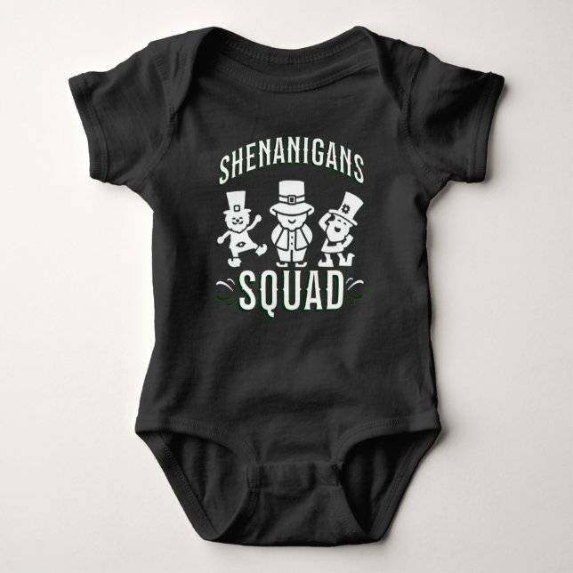 ST PATRICK'S DAY - SHENANIGANS SQUAD T SHIRT (Framsida)
