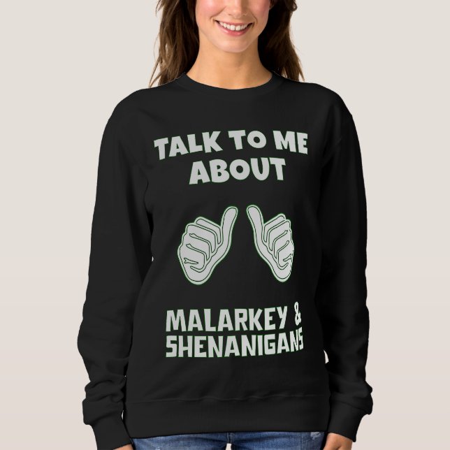 St Patrick's Day Shenanigans T Shirt (Framsida)