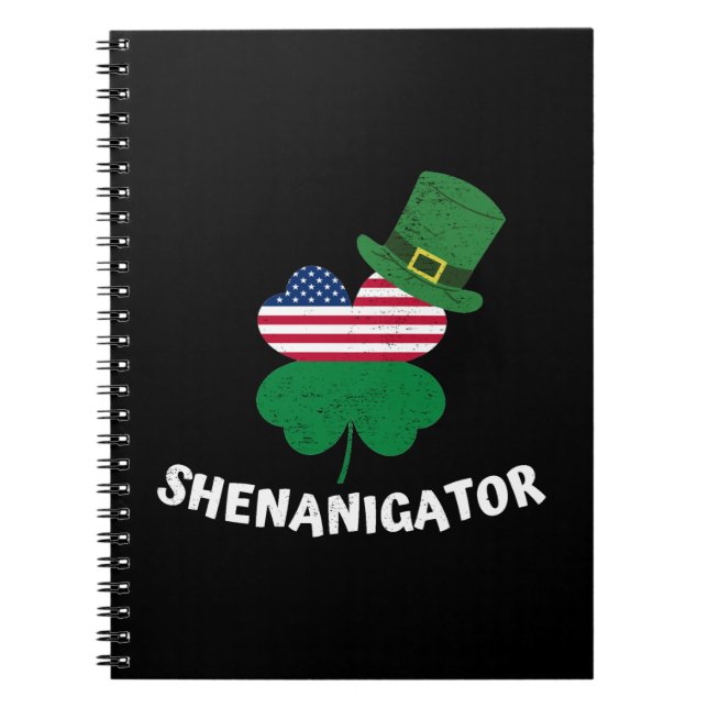 St. Patrick's Day Shenanigator Anteckningsbok (Framsidan)