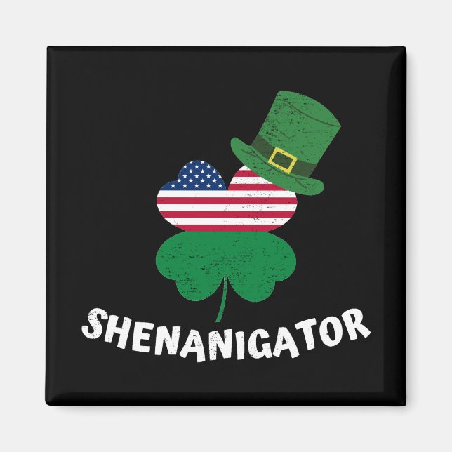 St. Patrick's Day Shenanigator Magnet (Framsidan)