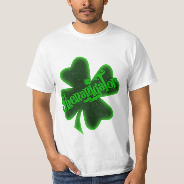St. Patrick's Day Shenanigator T Shirt (Framsida)