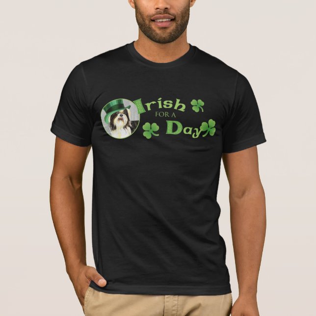 St. Patrick's Day Shih Tzu Tee (Framsida)