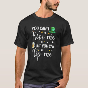 St patricks day Shirt Waitress Bartender Servitör T