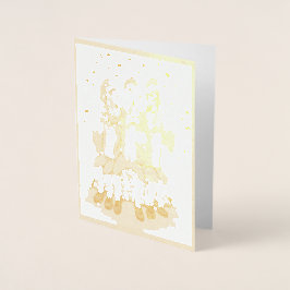 St. Patrick's Day Singing Irish with Beer, ZKOA Folierat Kort