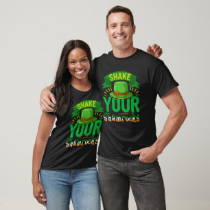 St patricks day, Skaka din Shamrock Party T-Shirt