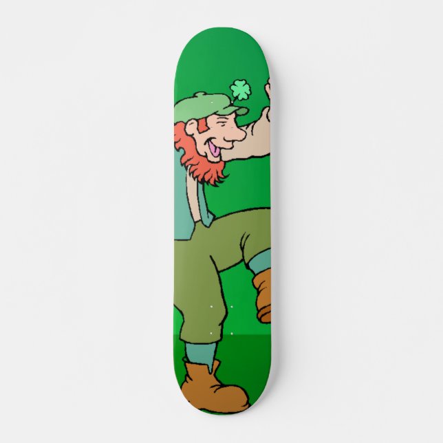 St. Patrick's Day Skateboard (Framsida)