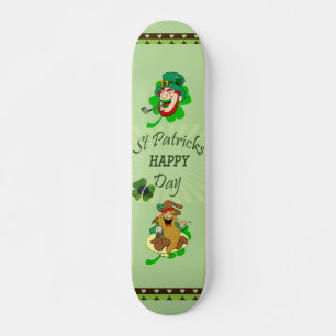 St. Patrick's Day Skateboard Bräda 21,5 Cm