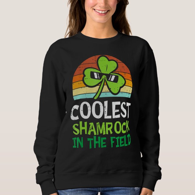 St patricks day Småbarn Boys Saint Paddys Coolest T Shirt (Framsida)