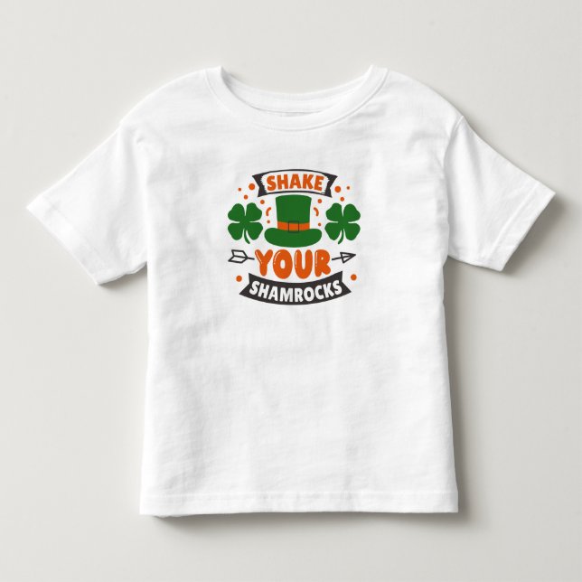 St patrick's day Småbarn T-shirt (Framsida)