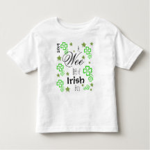 St patrick's day Småbarn T-Shirt med år