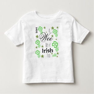 St patrick's day Småbarn T-Shirt med år