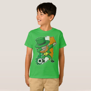 St patrick's day som baddar trollfotbollirländare t-shirt