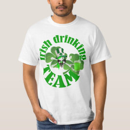 St patrick's day som dricker laget tee shirt