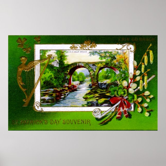 St. Patrick's Day Souvenir Poster (Framsidan)