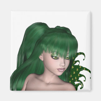 St. Patrick's Day Sprite 1 - Grönt Fairy Magnet