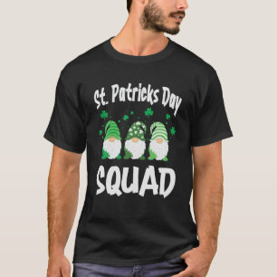 St patrick's day Squad Funny Irish Gnomes T Shirt
