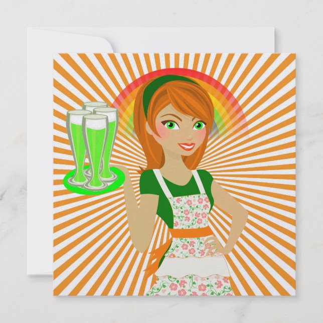 St. Patrick's Day - SRF Inbjudningar (Framsida)