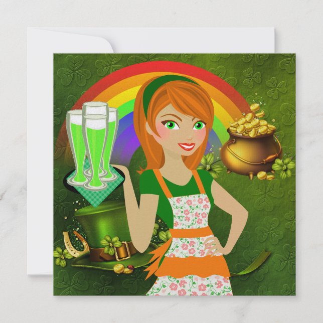 St. Patrick's Day - SRF Inbjudningar (Framsida)