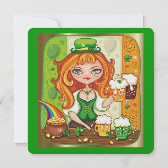 St. Patrick's Day - SRF Inbjudningar (Framsida)