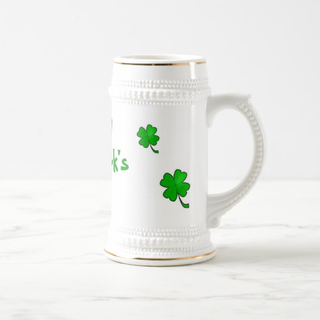 St patrick's day Stein Sejdel (Höger)