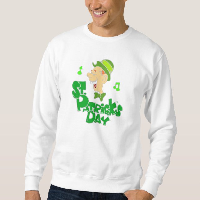 St patrick's day sweatshirt (Framsida)