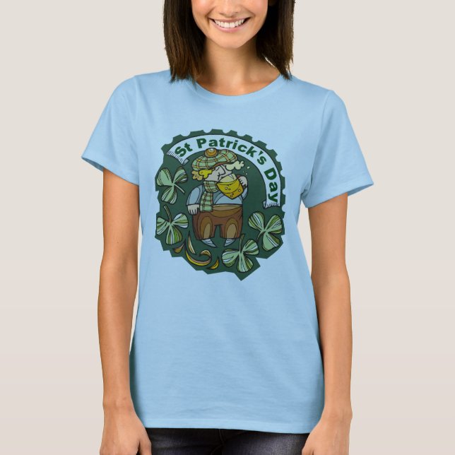 St. Patricks Day T-Shirt (Framsida)