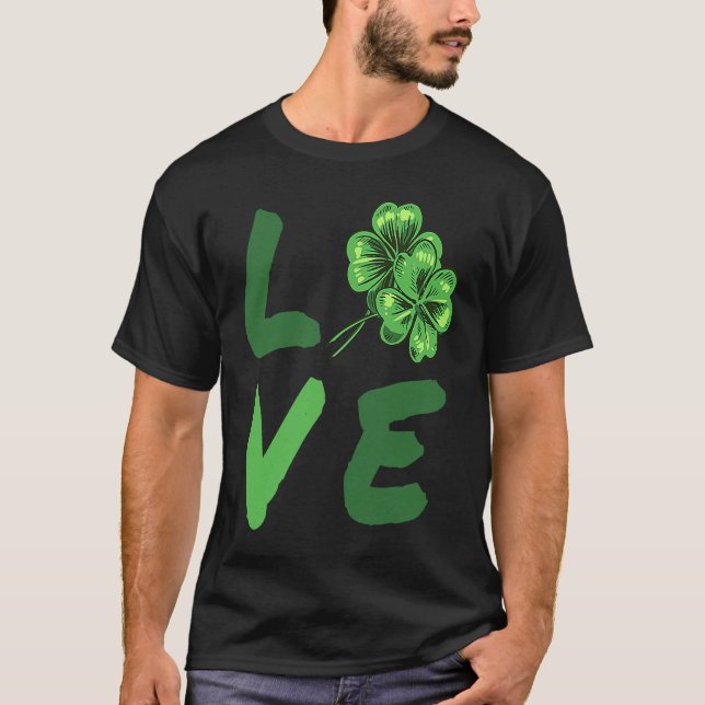 St Patricks Day T Shirt (Framsida)