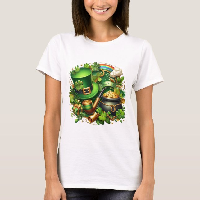 St. Patricks Day T Shirt (Framsida)
