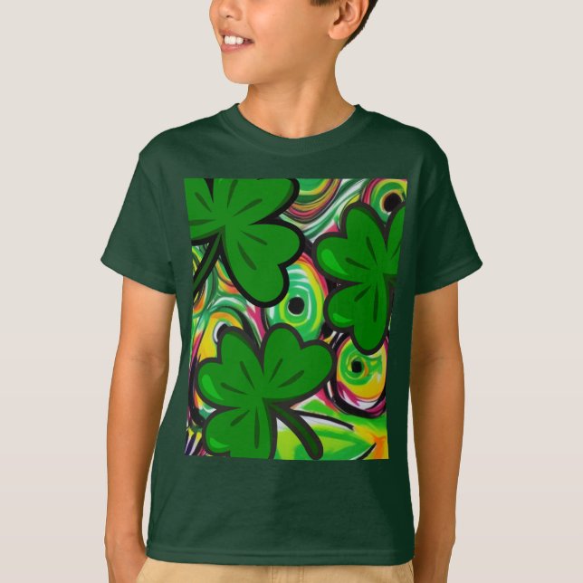 St. Patrick's Day T Shirt (Framsida)