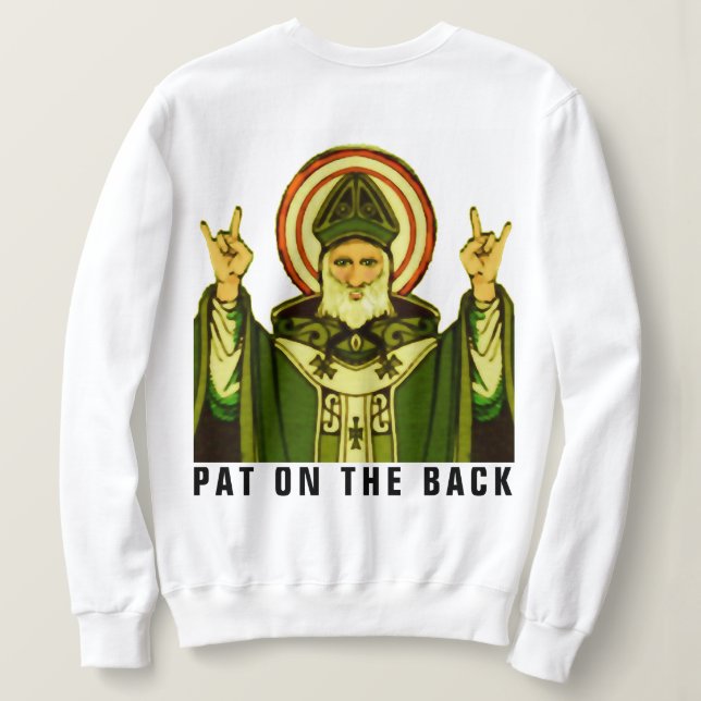 St. Patrick's Day T Shirt (Design baksida)