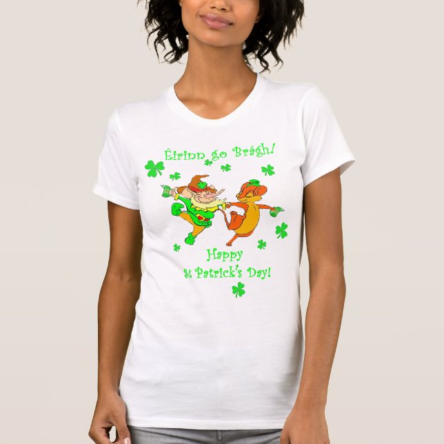 St. Patrick's Day T-Shirt (Framsida)
