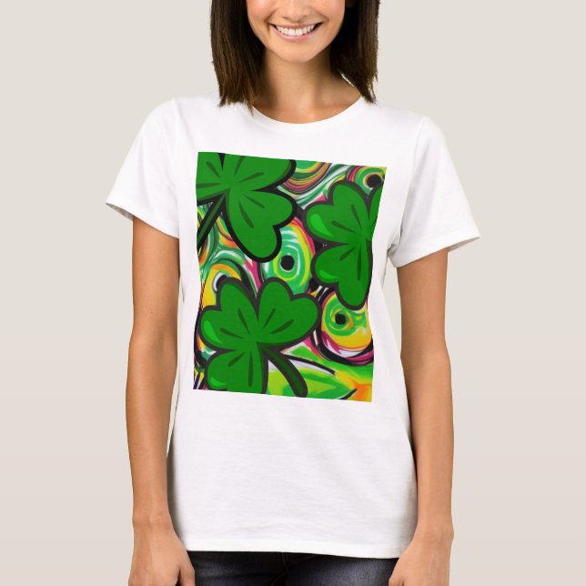 St. Patrick's Day T Shirt (Framsida)